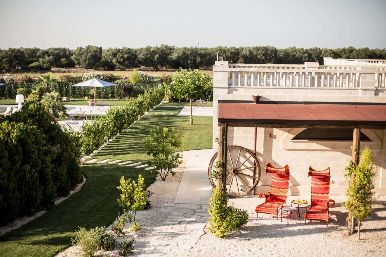 Le Scuderie - Castello Monaci Bed & Breakfast ซาลิเช ซาเลนติโน ภายนอก รูปภาพ